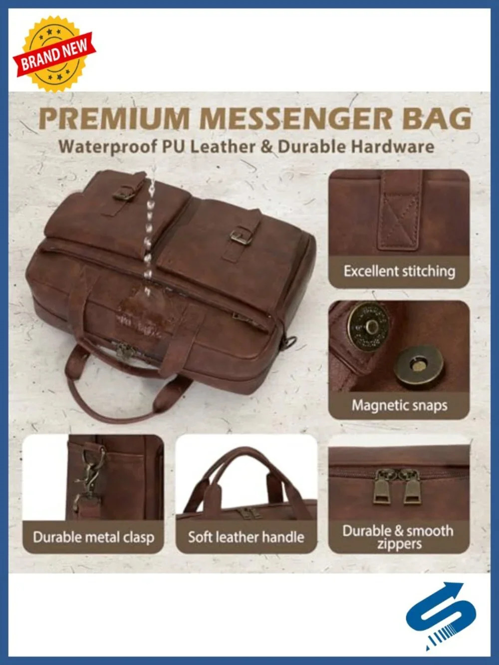 Vintage PU Leather 16